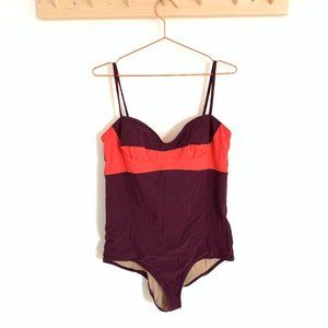 Araks one piece color blocked swimsuit